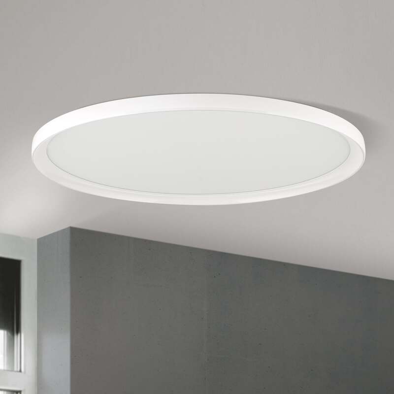 Deckenlampe GAMMA LED dimmbar Fernbedienung CCT 60cm weiß Aluminium 5400lm - 9003090278121