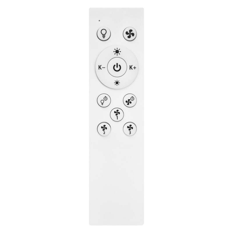 OSRAM SMART+ WiFi LED Ceiling Fan ROUND White Quiet 55cm - 4099854472824