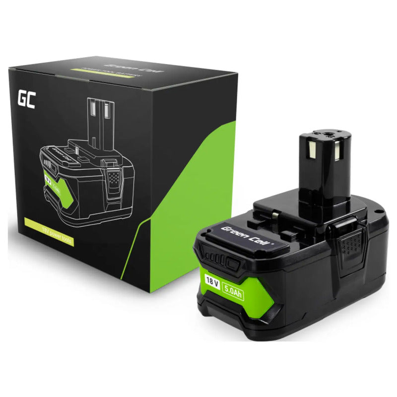 Green Cell Werkzeug-Akku RB18L50 18V 5.0Ah Li-Ion für Ryobi Geräte 690g Ersatz - 5904326375215
