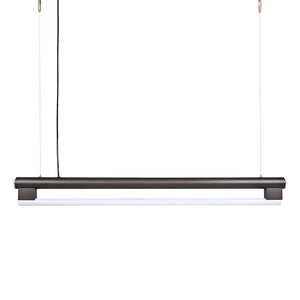 B-Ware FRAMA Lampenfassung Sockel Lampenhalter Eiffel Anhänger Stahl Gun Metal 100 cm