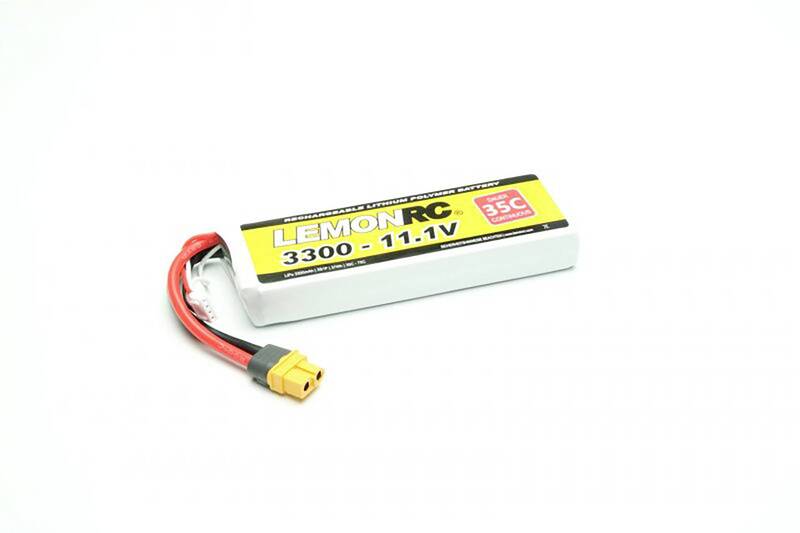 LemonRC Modellbau-Akkupack LiPo 11.1 V 3300mAh Zellen-Zahl: 3 35 C Softcase XT60 - 4056534060023