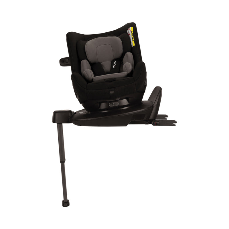 Nuna Pruu Reboarder Kindersitz Autositz Isofix 360 Grad Caviar ECE R129 105cm - 8720874761815