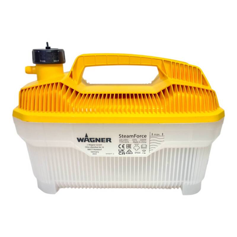 Wagner Dampftapetenablöser SteamForce Plus 2000W 4l Dampfgerät Renovierung 70min - 4004025098796