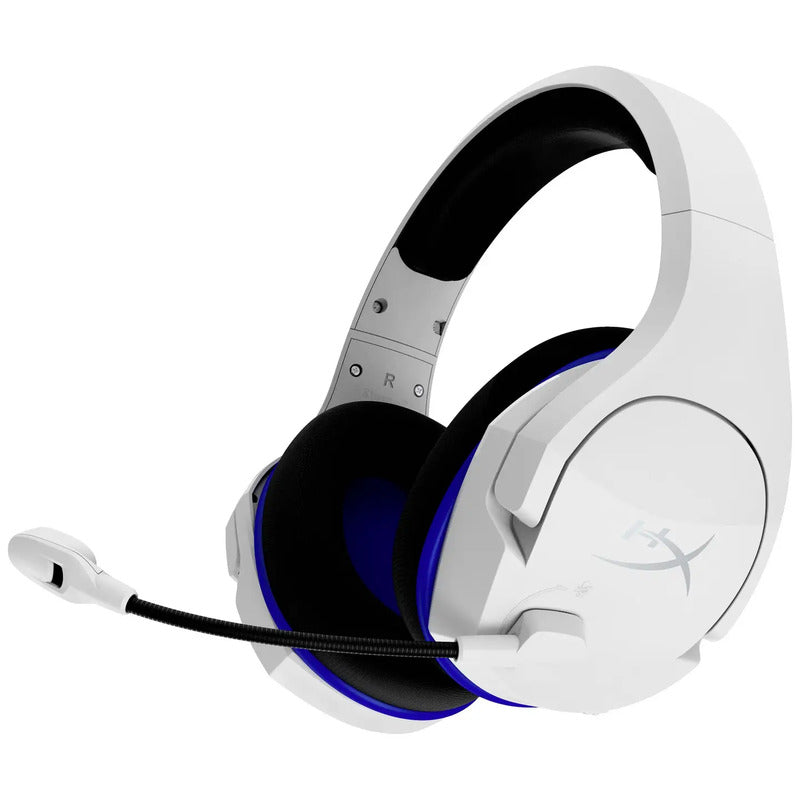 HyperX Over Ear Headset Cloud Stinger Core Funk Stereo Gaming Weiß Blau PS4 PS5 - 0196188047453