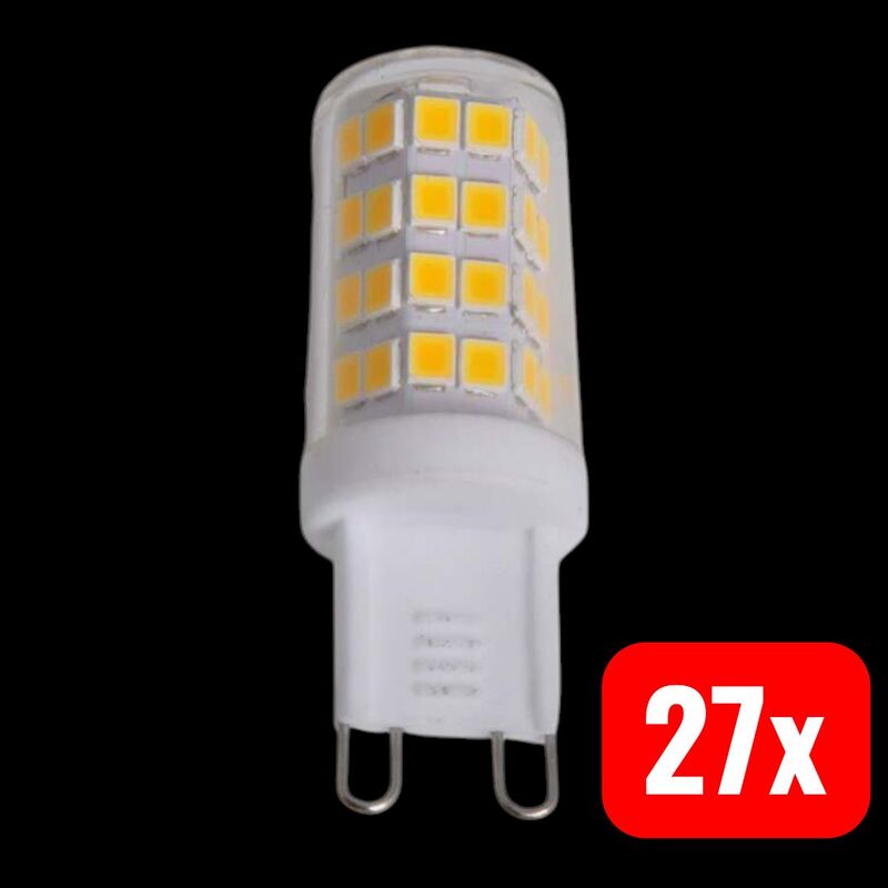 Lindby LED Stiftlampe G9 3W klar 3000K warmweiß 330lm Lampe Leuchte 5cm - 4251096535167