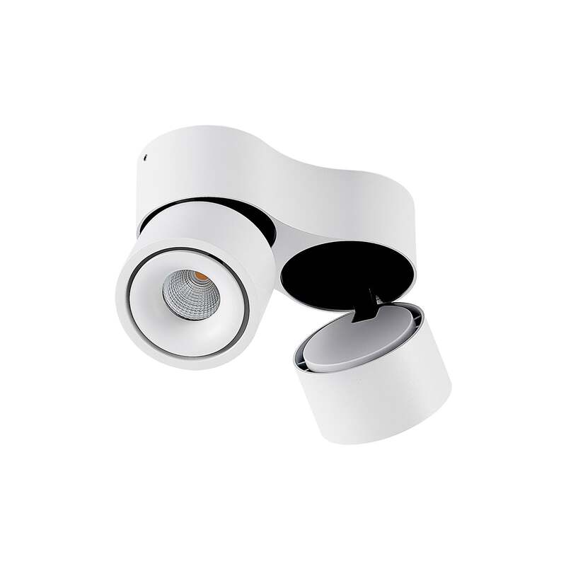 Arcchio Deckenstrahler Rotari LED Strahler dimmbar 2-flg warmweiß 1362lm weiß - 4251096579345