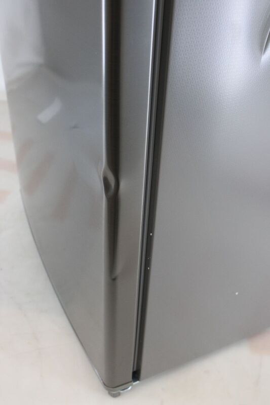 Bomann Kühlschrank inox-look 55cm C 133L Standgerät 126l Inverter-Kompressor - 4004470180466