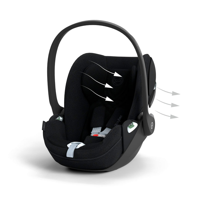 Cybex Platinum Cloud T i-Size Sepia Black Plus Babyschale 0-13 kg 45-87 cm - 4063846402519