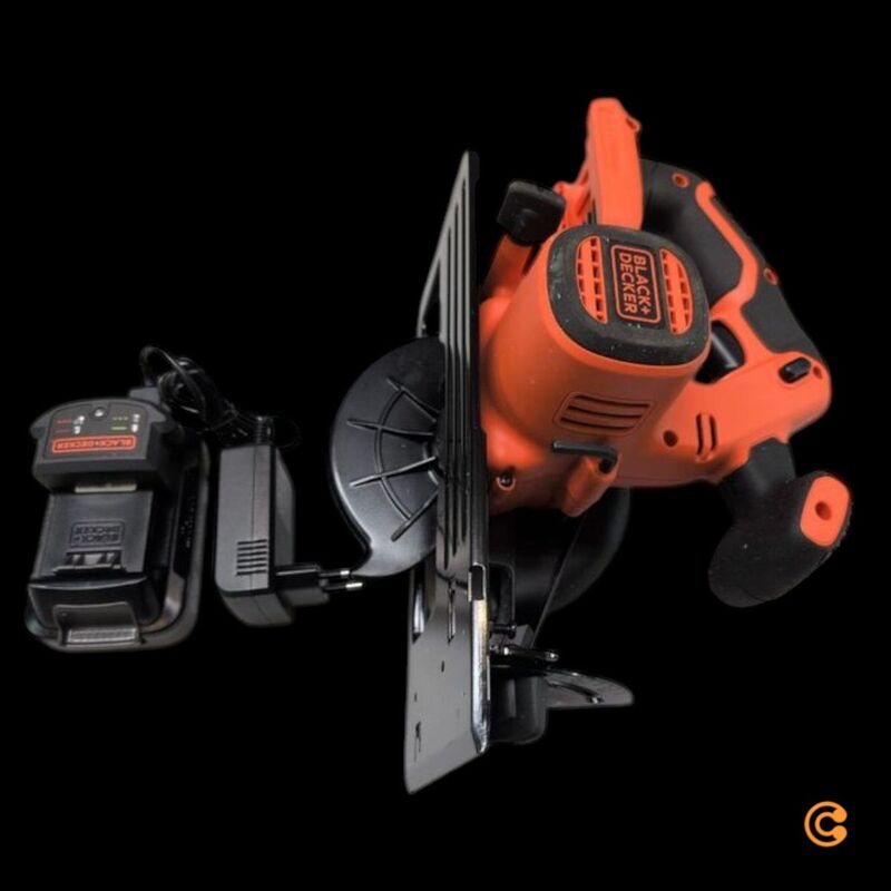Black & Decker Akku-Handkreissäge 18V Handwerkersäge 140mm 43mm Schnitttiefe - 5035048562048