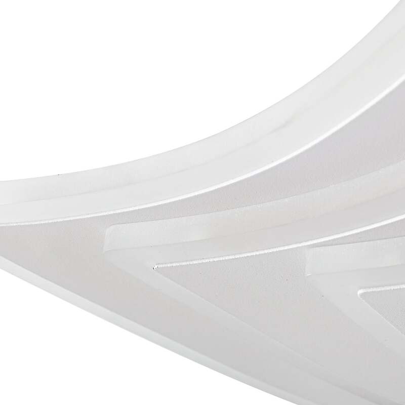 Lindby LED-Deckenleuchte Rebeka 47x47cm dimmbar mit Fernbedienung CCT 5500lm - 4251911792454
