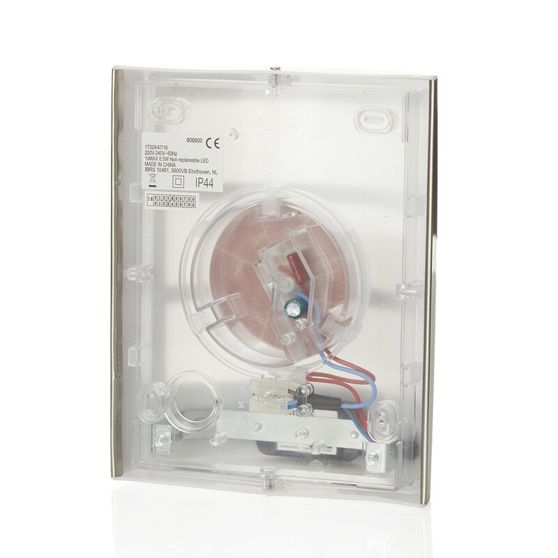 Philips Außenwandleuchte Wandlampe LED Sensorlampe Edelstahl Warm-Weiß Bewegungs - 8718696131657