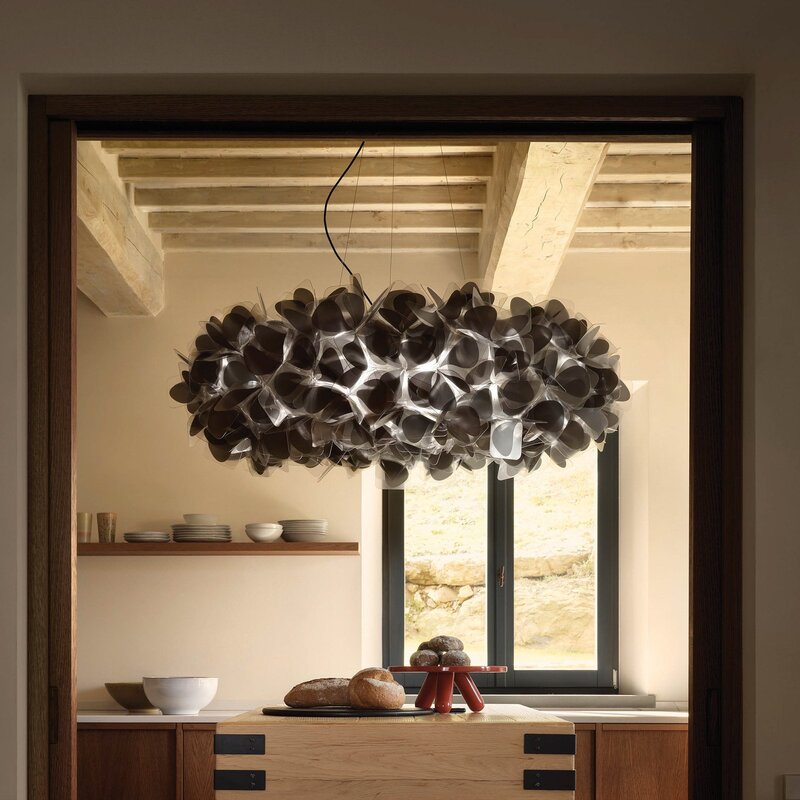 Slamp Clizia Pendelleuchte Mama Non Mama Large Black Pendellampe Lampe Leuchte - 8024727096933