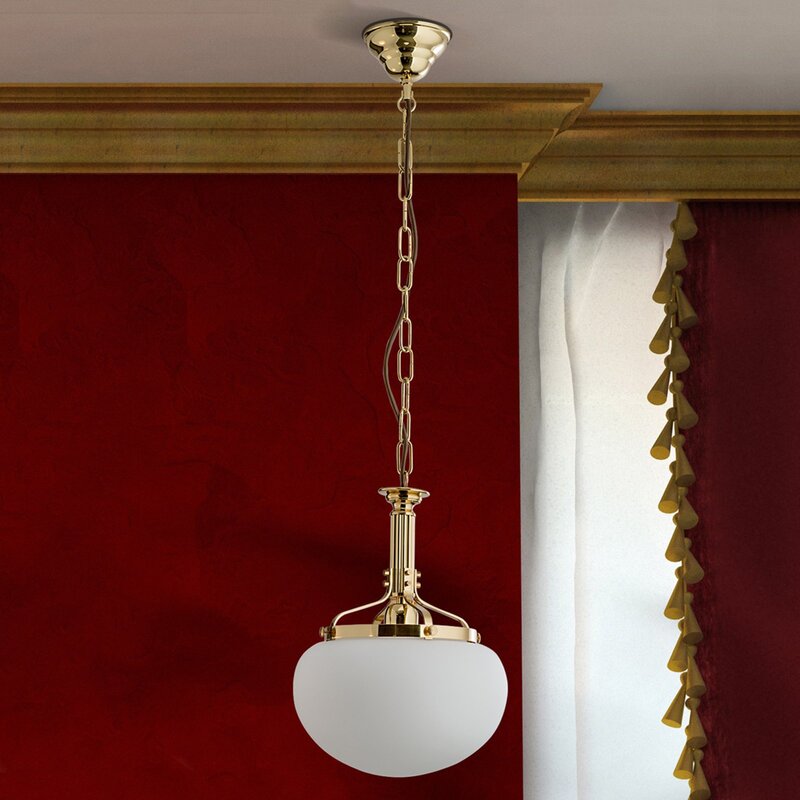 Hängeleuchte Delia messing 1-flammig Hängelampe Lampe Leuchte SIEHE TEXT/FOTO - 9003090029600