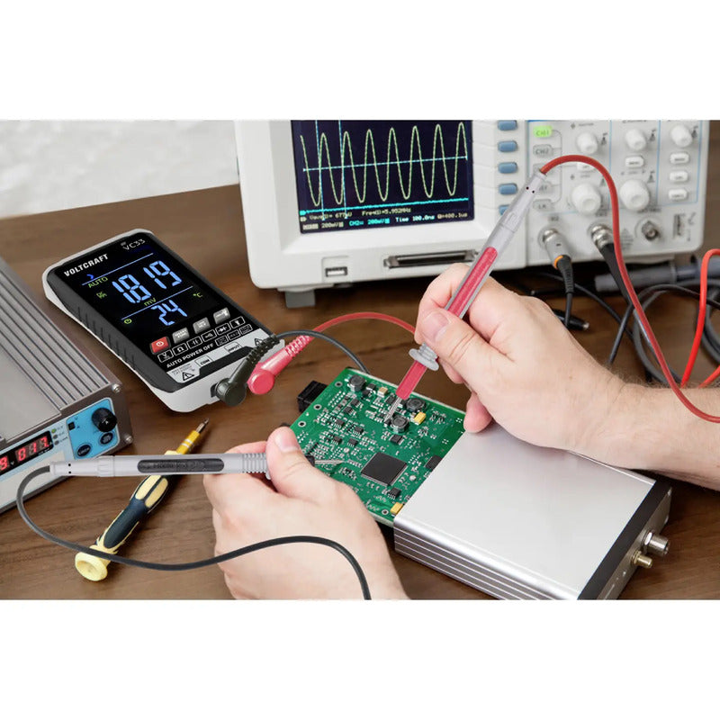 Voltcraft Hand-Multimeter VC33 digital CAT III 600 V True RMS 5999 Counts - 4064161246598