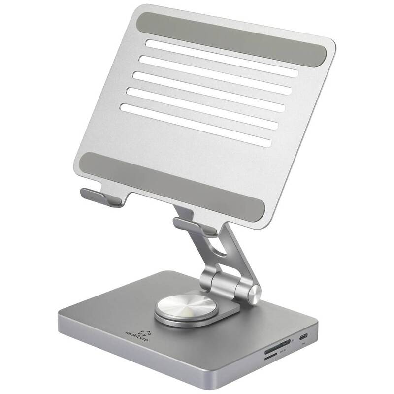 RENKFORCE RF-TD9IN1-001 Tragbare Tablet Dockingstation mit HDMI und USB-C - 4064161250205
