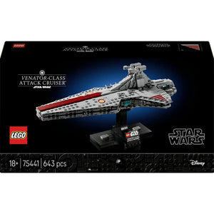 B-Ware LEGO StarWars Angriffskreuzer der Venator-Klasse 75441 Modellbau Set 643 Teile