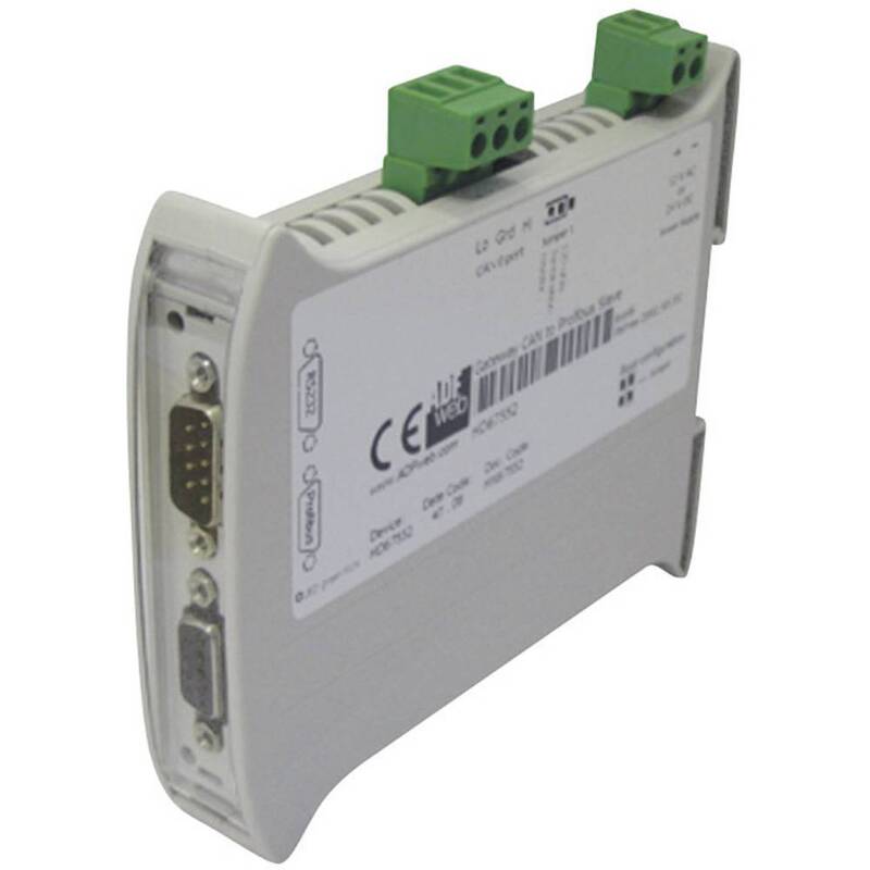 Gateway Schnittstellen Adapter Wachendorff HD67552 CAN Bus Profibus RS232 24V DC - 4016138603057