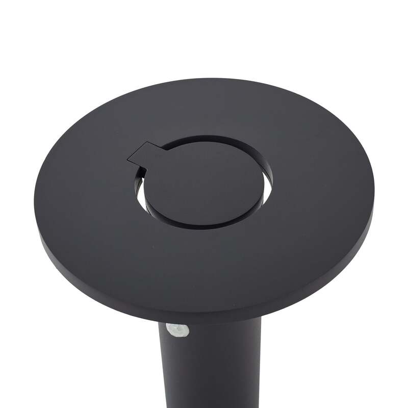Arcchio Wegeleuchte Tovio LED Gartenlampe anthrazit 81cm mit Bewegungsmelder - 4251911799590
