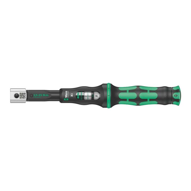 Wera Drehmomentschlüssel Click-Torque X 1 9x12mm 2,5-25Nm präzise Handwerkzeuge - 4013288193773