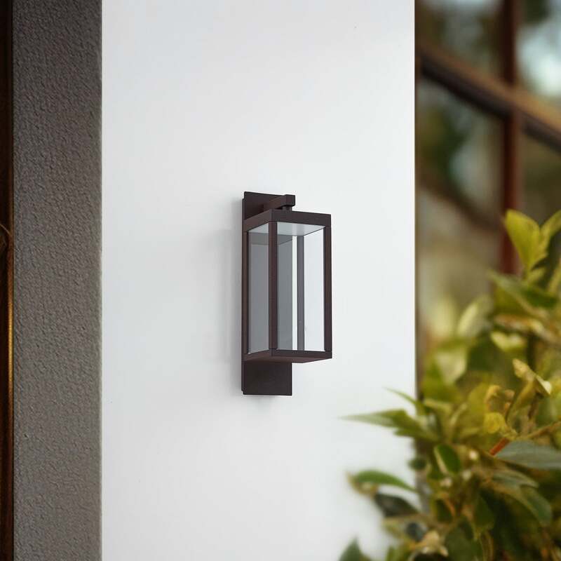 Lucande LED-Außenwandlampe Ferdinand rost Aluminium IP54 10,8 W 1350 lm - 4251911798234