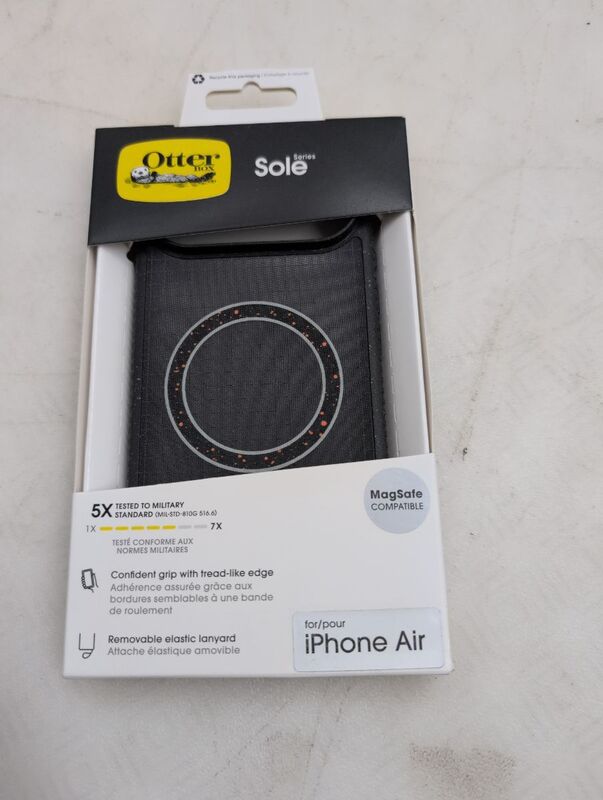 Otterbox Case Schutzhülle Sole für Apple iPhone Air schwarz robust stylish - 0840434733088