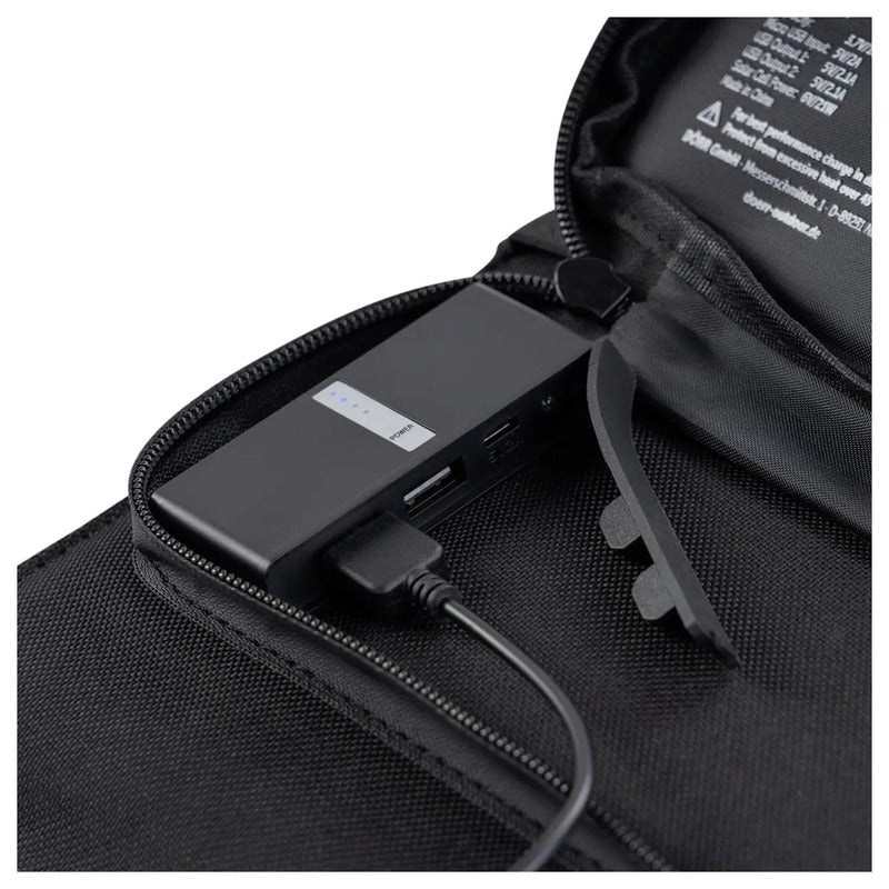 Dörr Solar-Powerbank 10000 mAh 21W XL monokristallin USB Ladegerät schwarz - 4000461103148