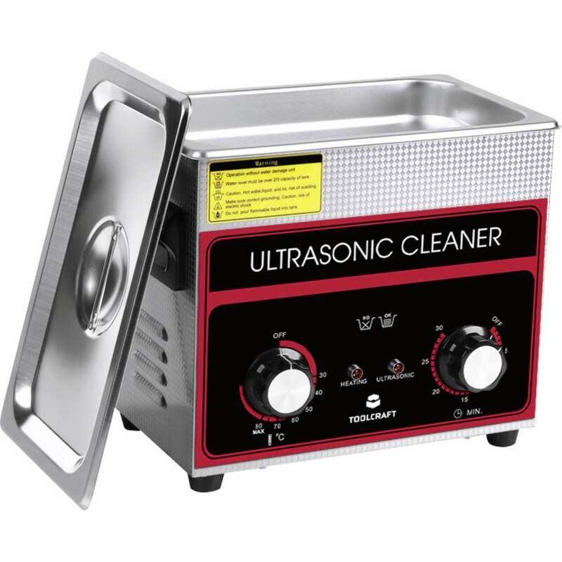 Toolcraft Ultraschallreiniger USC-320 Edelstahl Schmuckreiniger 3,2l 280W - 4064161302133