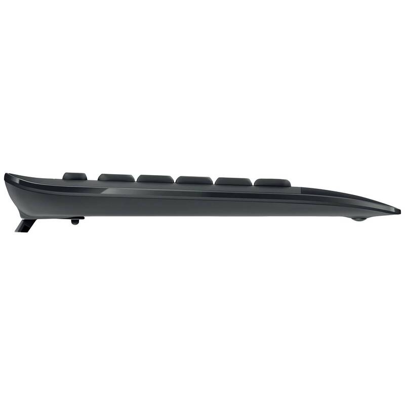 Logitech MK545 Advanced Funk Tastatur Maus-Set Ergonomisch QWERTZ Schwarz - 5099206079359