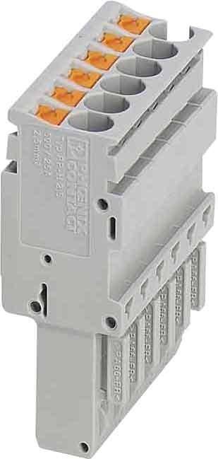 Phoenix Contact 3209963 Steckerteil Grau Reihenklemmen Steckverbinder Stecker - 4046356366854