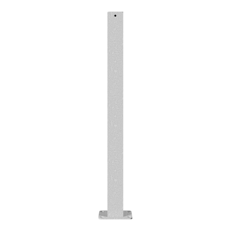 Schake Absperrpfosten Typ 470P ortsfest mit Bodenplatte feuerverzinkt 70x70mm - 4250384711733