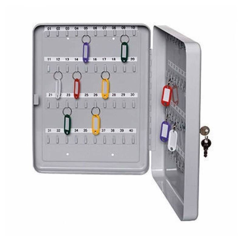 ALCO Schlüsselschrank Aufbewahrung Schlüsselbox 80 Schlüssel LIGR 893313 - 4007735893330