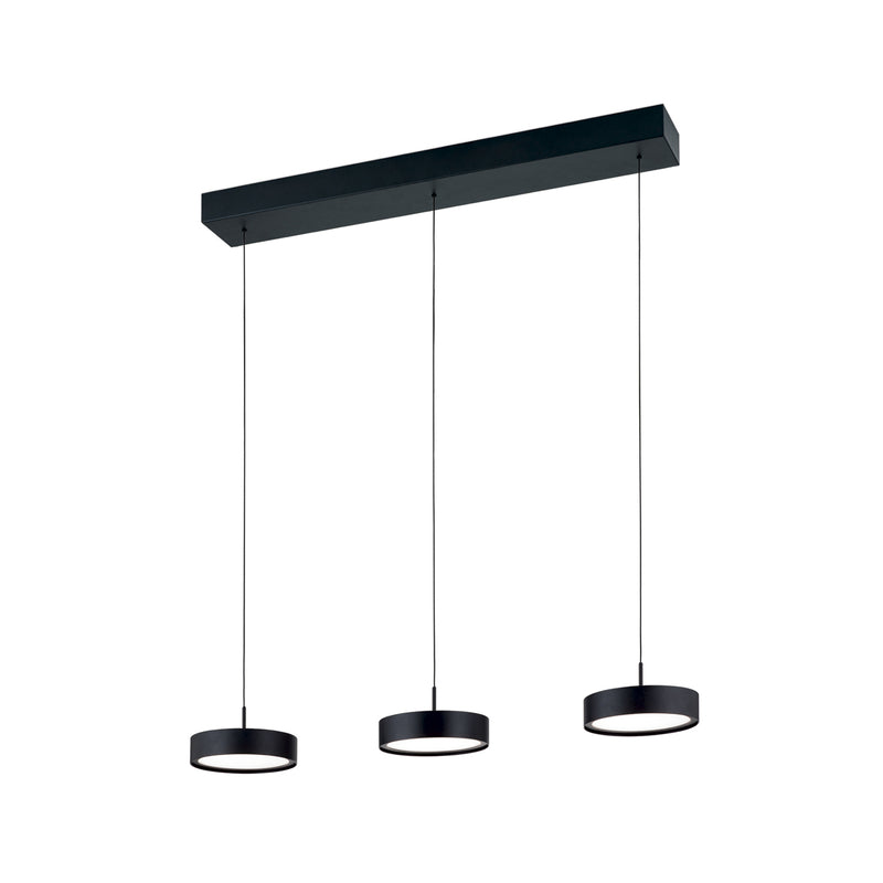 Orion LED-Hängeleuchte Teide Hängelampe Leuchte schwarz Metall höhenverstellbar - 9003090277605