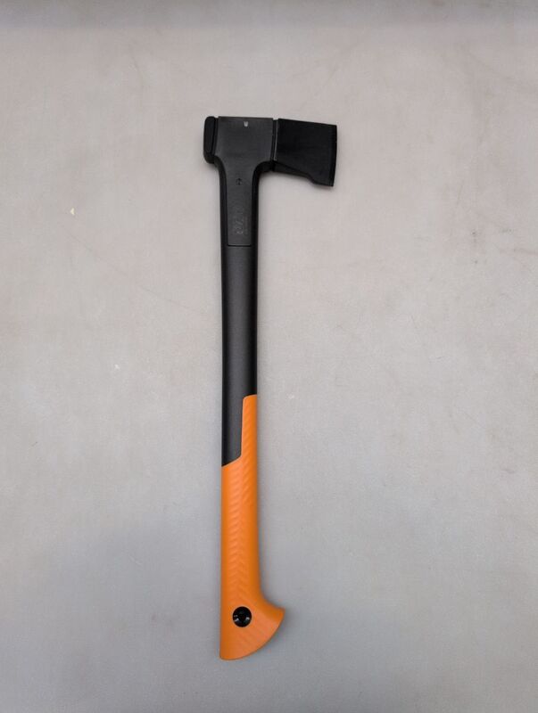Fiskars Universalaxt X-series X24 Holzspalter Gartenwerkzeug leicht schwarz M - 6411501201638
