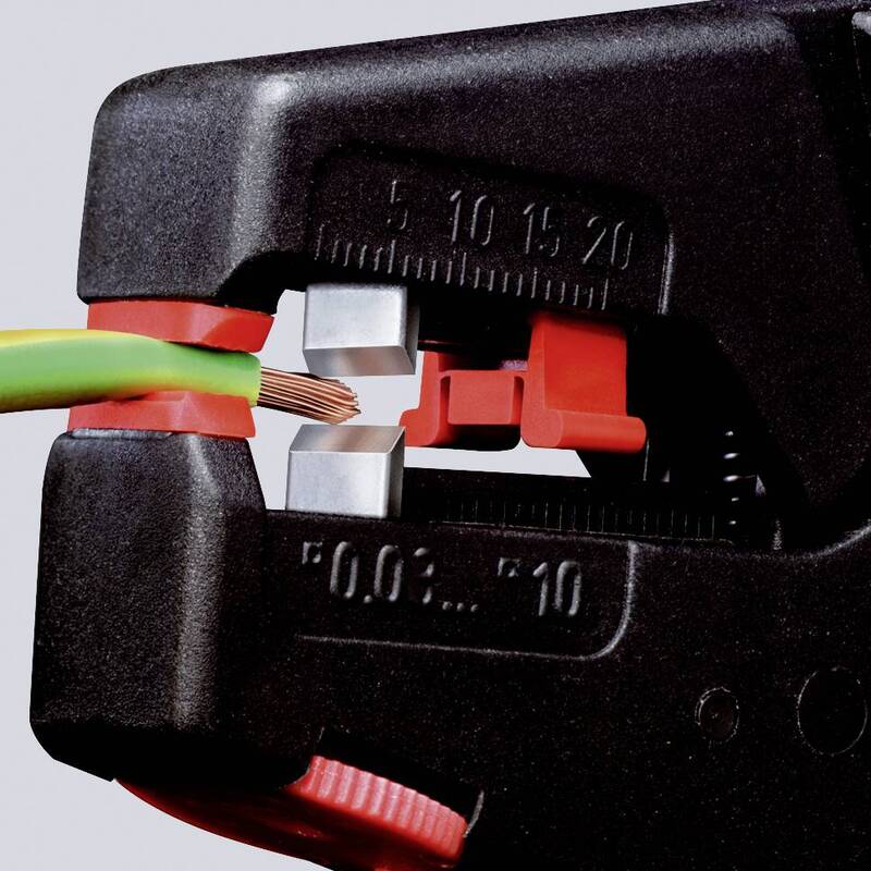 Knipex 12 40 200 Automatisch Abisolierzange Abisolierwerkzeug Isolierzange Stahl - 4003773040262