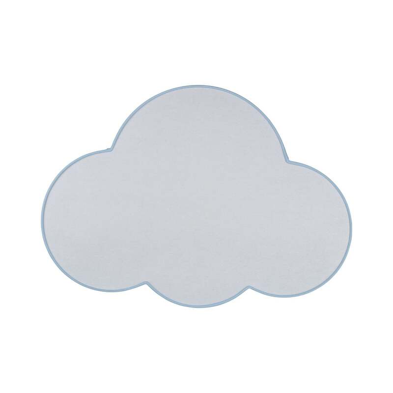 TK Lighting Deckenleuchte Cloud blau 63cm LED Lampe Leuchte dimmbar Textil E27 - 5901780560713