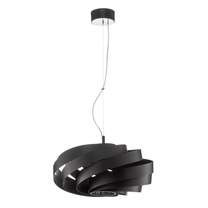Hängeleuchte Vento schwarz Ø 50 cm Hängelampe Pendelleuchte Pendellampe Leuchte - 5905563000496