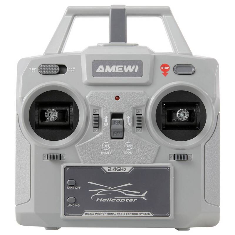 Amewi RC Hubschrauber UH-1 Marine Modell Flugzeug Spielzeug 2S LiPo 400mAh RtF - 4262500341267