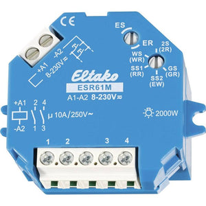 B-Ware Eltako Stromstoß-Schalter ESR61M Multifunktional 230V 10A 1 Schließer 0.1-14400s