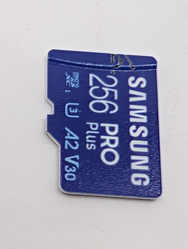 Samsung Speicherkarte Speicherkarte microSDXC Karte Blau 256GB Adapter - 8806094788105
