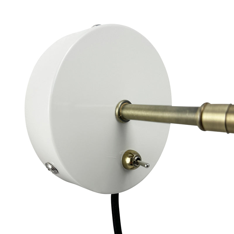 Dyberg Larsen Wandlampe Sleep LED Wandleuchte Lampe skandinavisch weiß Ø15cm - 5704709093336