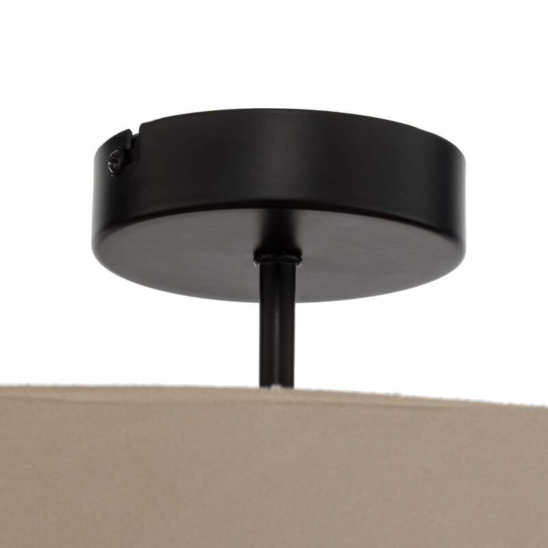Lindby Deckenlampe Jusari LED dimmbar 3-flammig Lampe Leuchte E27 creme Ø56cm - 4251911745832