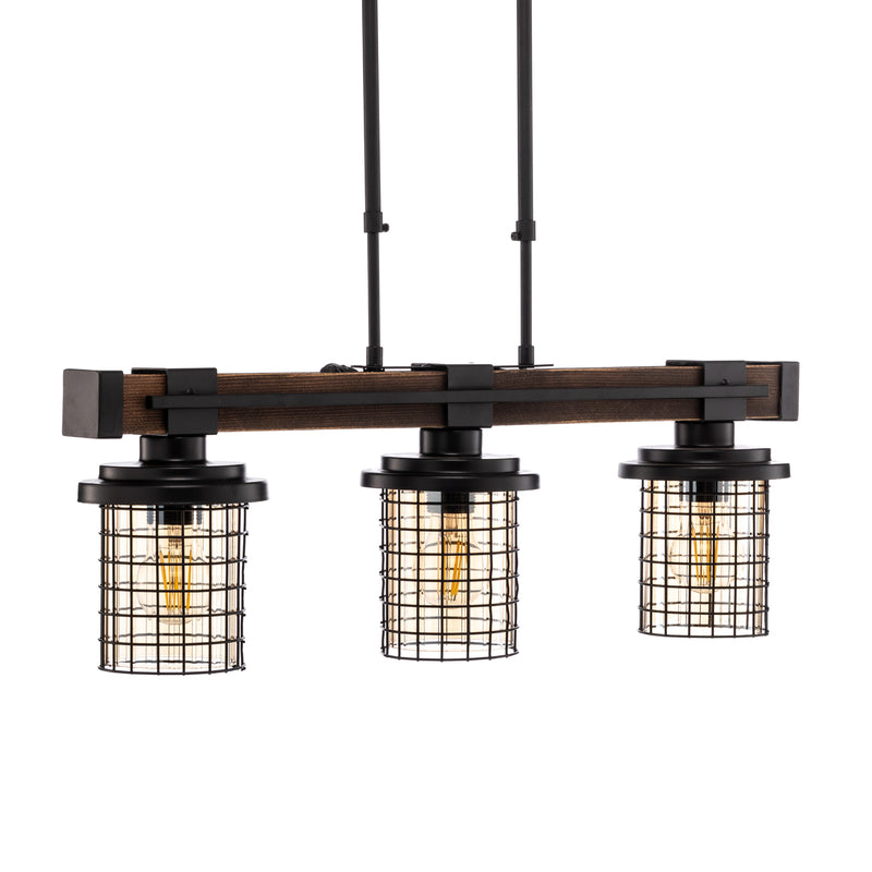 Avonni Hängeleuchte AV-4216-3EY Deckenlampe Pendelleuchte höhenverstellbar 3flg - 8698957130561