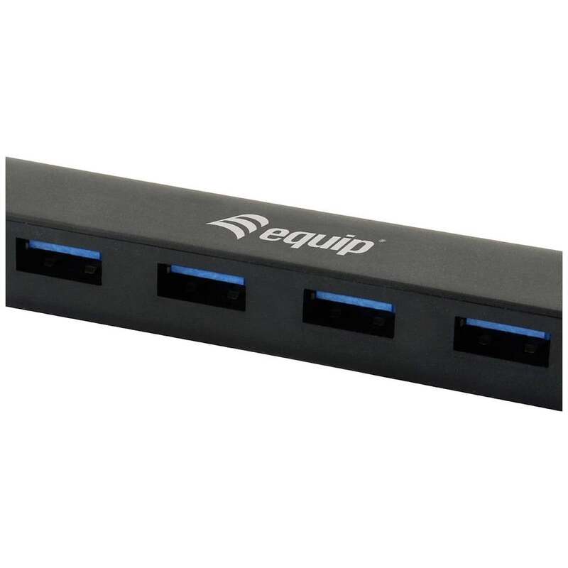 EQUIP USB Hub Verteiler USB C USB 3.2 Gen 1 4 Port Adapter für Notebook 2 STÜCK - 4015867208472