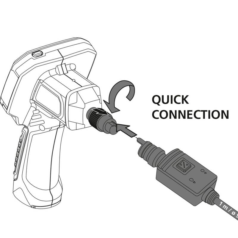 Laserliner Kameraeinheit Kamera DuoView Videoflex G3 G4 Endoskop Sonde LED - 4021563707447