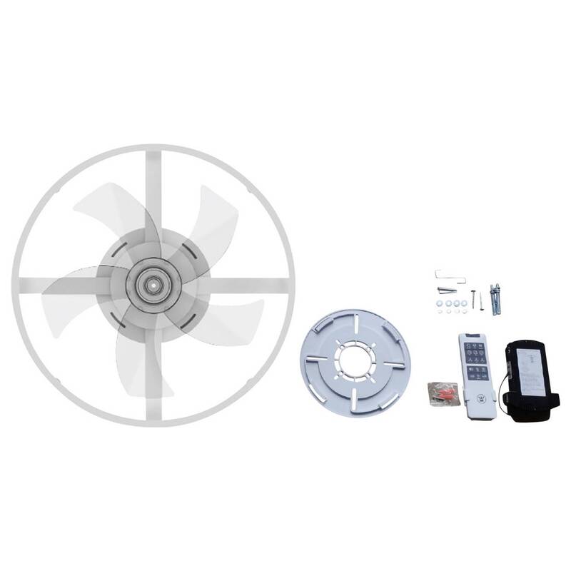 Westinghouse Deckenventilator Ventilator Weiß Timer Fernbedienung 20W - 4895105614179