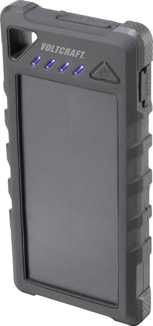B-Ware VOLTCRAFT Solar-Powerbank tragbar extern Ladestrom Solarzelle 280 mA 16000 mAh