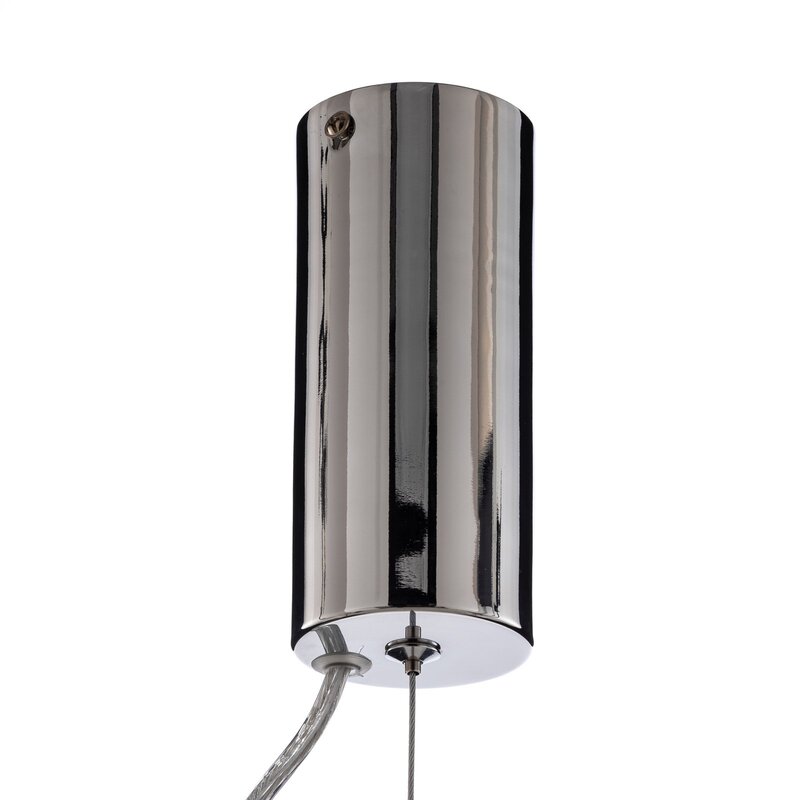 Lucande Pendelleuchte Hängeleuchte LED Glas grau weiß Wohnzimmer Essbereich Küch - 4251911778496