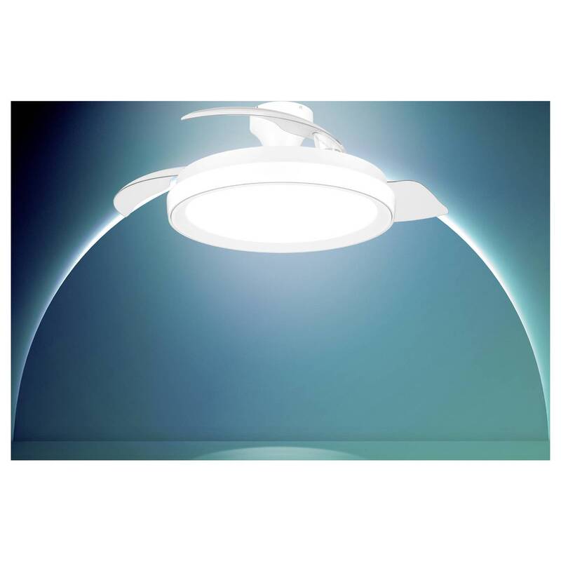 Philips LED Deckenventilator 28W Fernbedienung Dimmbar 3 Rotorblätter Weiß - 8721103096029