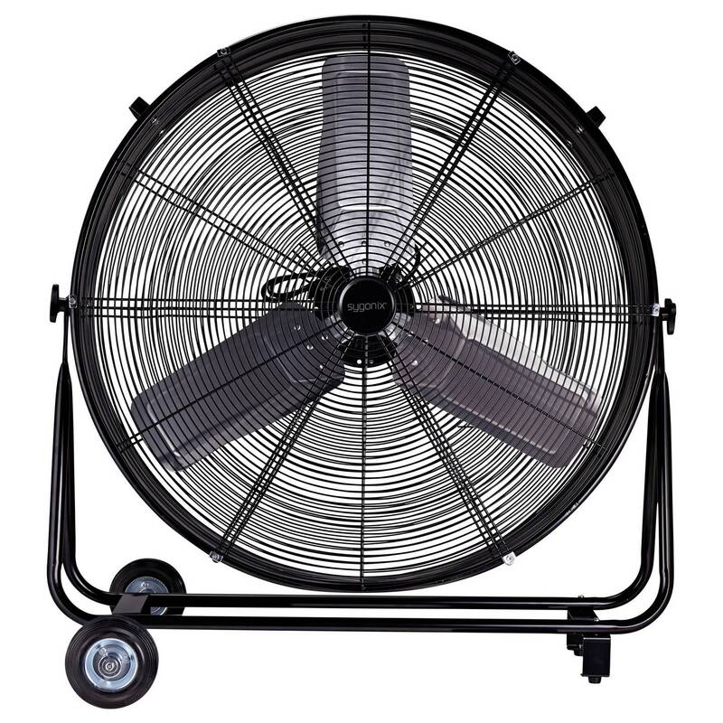 Sygonix Trommelventilator 300W Aluminium Ventilator schwenkbar Ø905mm 360° - 4064161489308