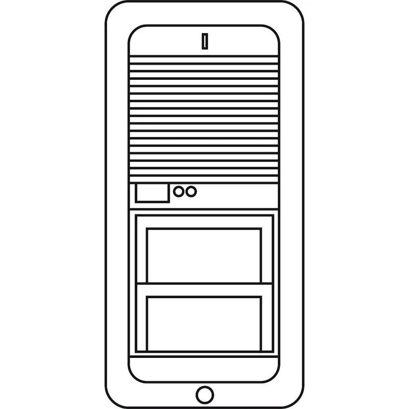 Siedle Türsprechanlagen-Zubehör Lautsprecher Box mehrfarbig 90x90x46mm - 4015739085583